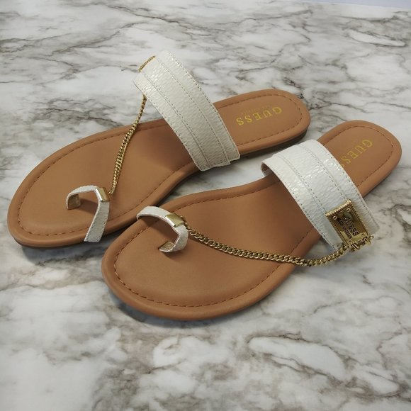 GUESS Landen Chain Sandals size 10 - Picture 8 of 8